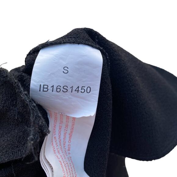 MINKPINK Moonshine Wrap Front Romper Black Striped Women's Size Small - Picture 14 of 14